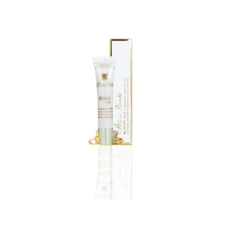 BLISTAR 24 K Reparador Labial con Oro. 15 ml.